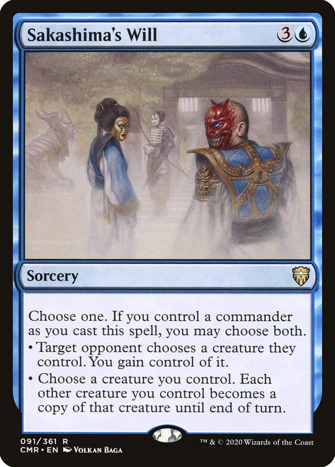 Sakashima's Will [Commander Legends] - The Mythic Store | 24h Order Processing