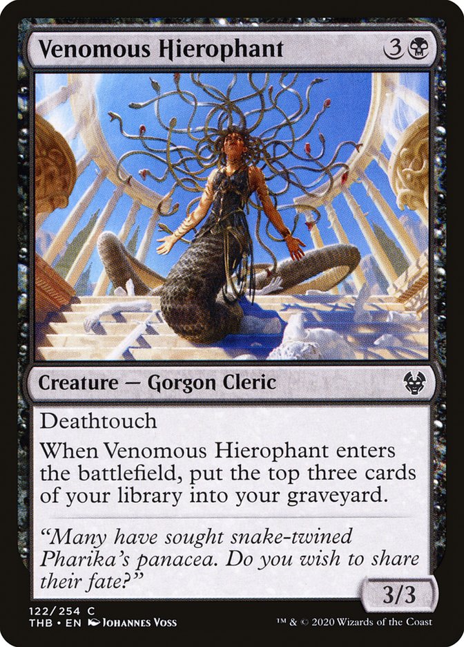 Venomous Hierophant [Theros Beyond Death] - The Mythic Store | 24h Order Processing