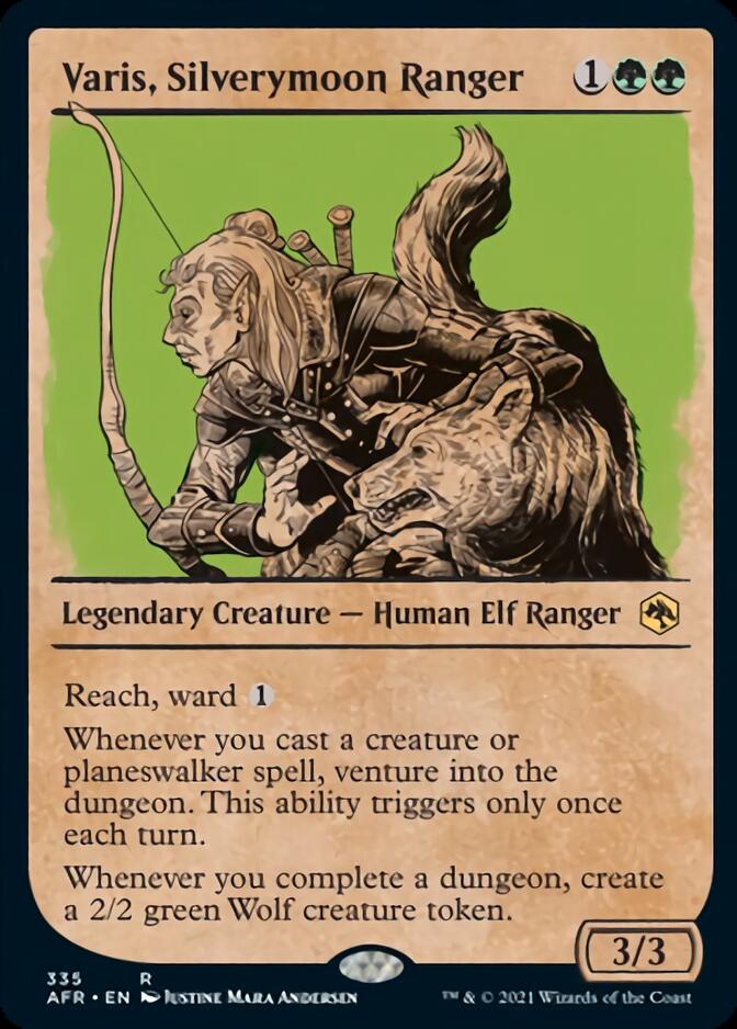 Varis, Silverymoon Ranger (Showcase) [Dungeons & Dragons: Adventures in the Forgotten Realms] - The Mythic Store | 24h Order Processing