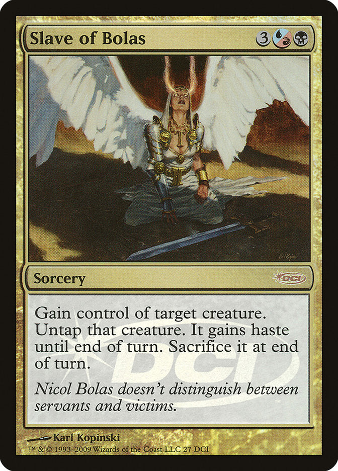 Slave of Bolas [Wizards Play Network 2009] - The Mythic Store | 24h Order Processing