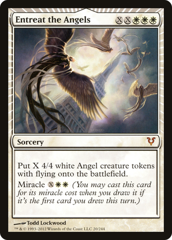 Entreat the Angels [Avacyn Restored] - The Mythic Store | 24h Order Processing