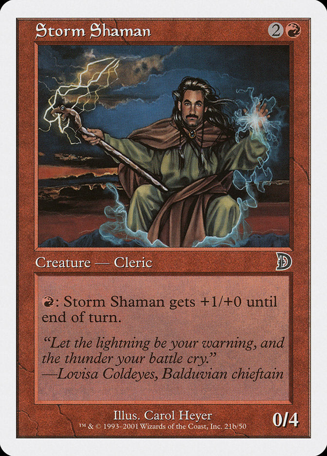 Storm Shaman (Male) [Deckmasters] - The Mythic Store | 24h Order Processing
