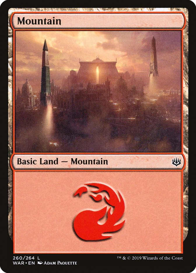 Mountain (260) [War of the Spark] - The Mythic Store | 24h Order Processing