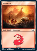 Mountain (316) (Surge Foil) [Warhammer 40,000] - The Mythic Store | 24h Order Processing
