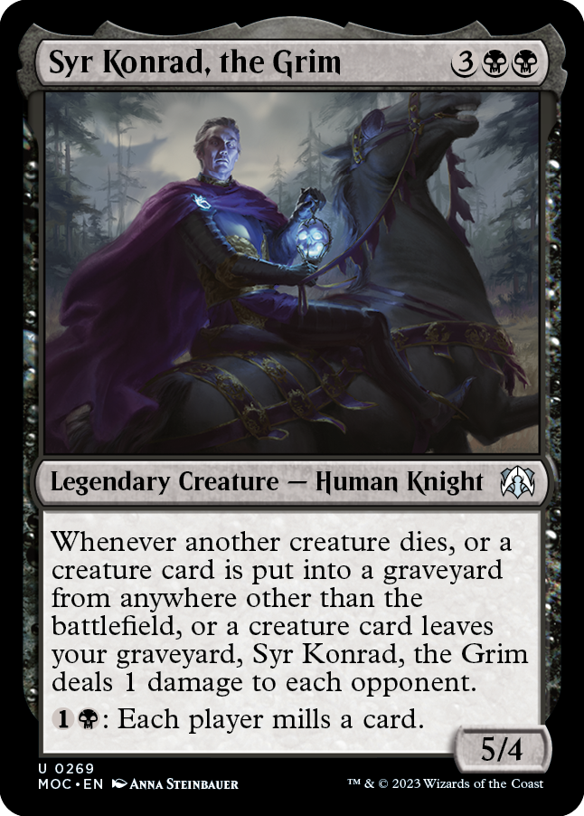 Syr Konrad, the Grim [March of the Machine Commander] - The Mythic Store | 24h Order Processing
