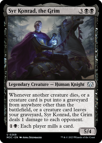 Syr Konrad, the Grim [March of the Machine Commander] - The Mythic Store | 24h Order Processing