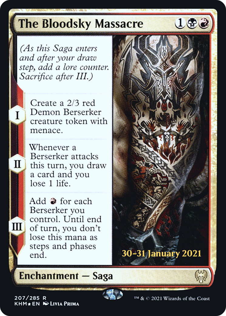 The Bloodsky Massacre [Kaldheim Prerelease Promos] - The Mythic Store | 24h Order Processing