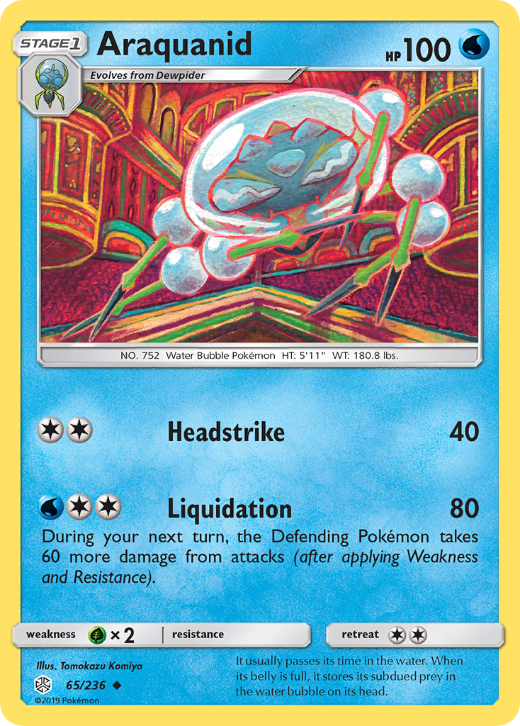 Araquanid (65/236) [Sun & Moon: Cosmic Eclipse] - The Mythic Store | 24h Order Processing