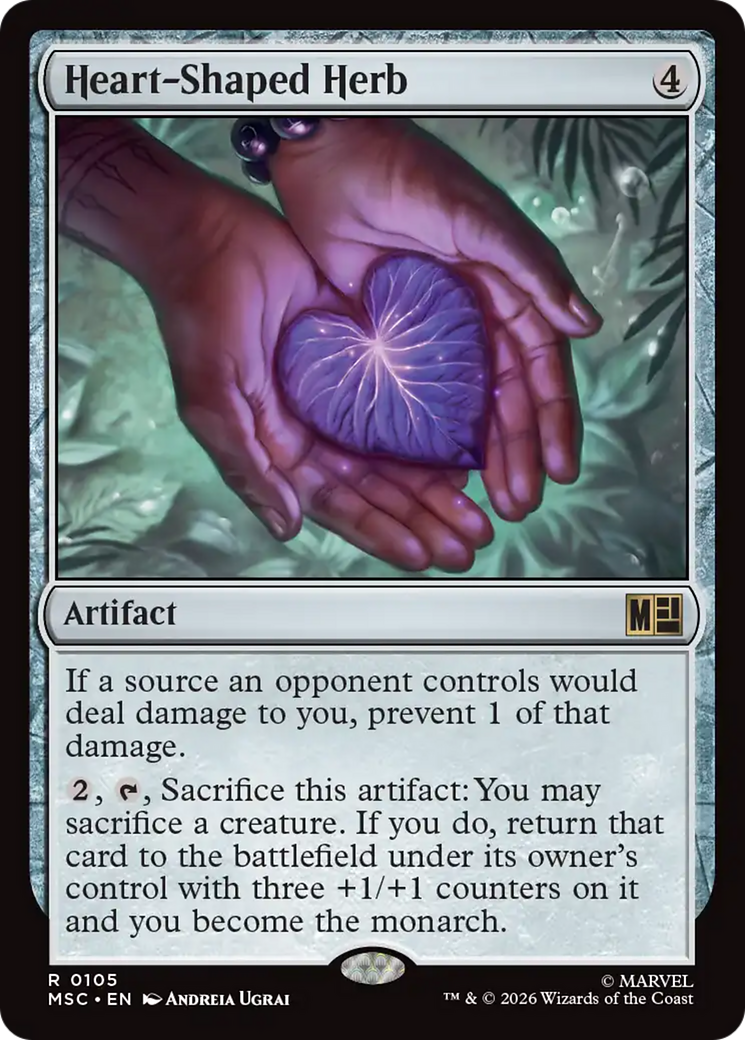 Heart-Shaped Herb [Marvel Super Heroes Commander] - The Mythic Store | 24h Order Processing