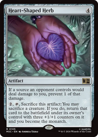 Heart-Shaped Herb [Marvel Super Heroes Commander] - The Mythic Store | 24h Order Processing