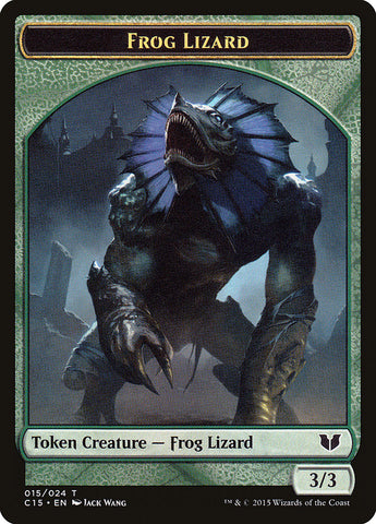 Frog Lizard // Germ Double-Sided Token [Commander 2015 Tokens] - The Mythic Store | 24h Order Processing