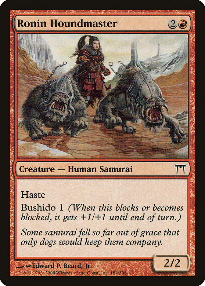 Ronin Houndmaster [Champions of Kamigawa] - The Mythic Store | 24h Order Processing