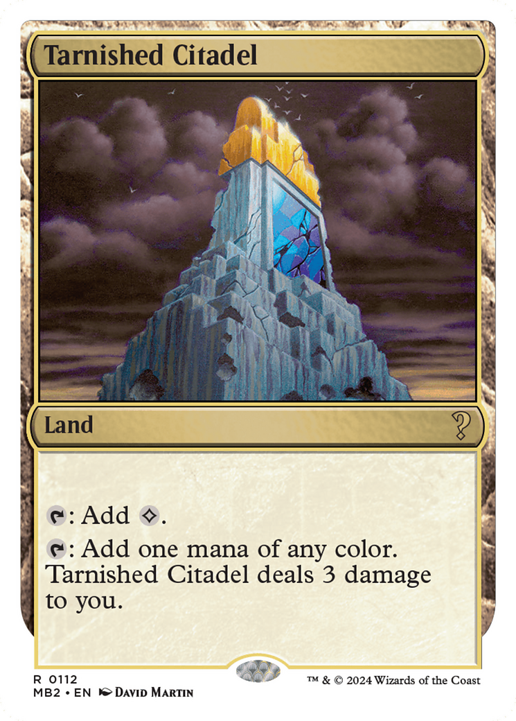 Tarnished Citadel (White Border) [Mystery Booster 2] - The Mythic Store | 24h Order Processing