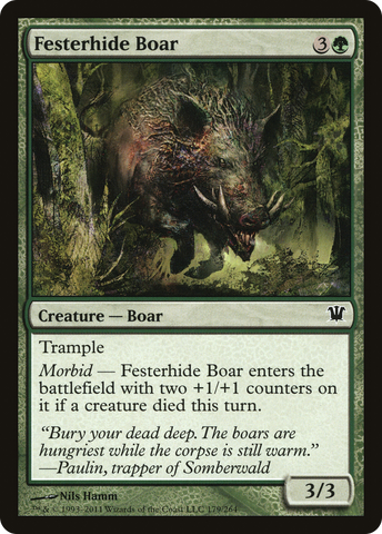 Festerhide Boar [Innistrad] - The Mythic Store | 24h Order Processing