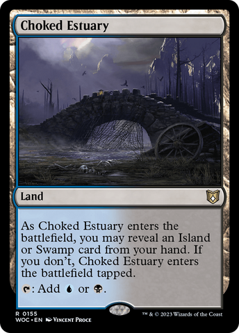 Choked Estuary [Wilds of Eldraine Commander] - The Mythic Store | 24h Order Processing