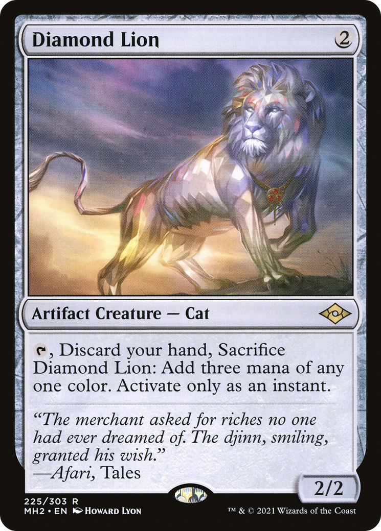 Diamond Lion [Modern Horizons 2] - The Mythic Store | 24h Order Processing