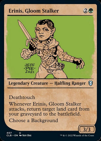 Erinis, Gloom Stalker (Showcase) [Commander Legends: Battle for Baldur's Gate] - The Mythic Store | 24h Order Processing