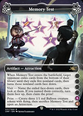 Memory Test (5-6) [Unfinity] - The Mythic Store | 24h Order Processing