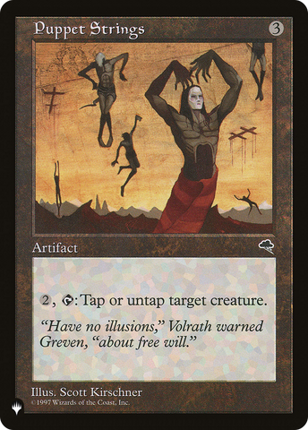 Puppet Strings [The List] - The Mythic Store | 24h Order Processing