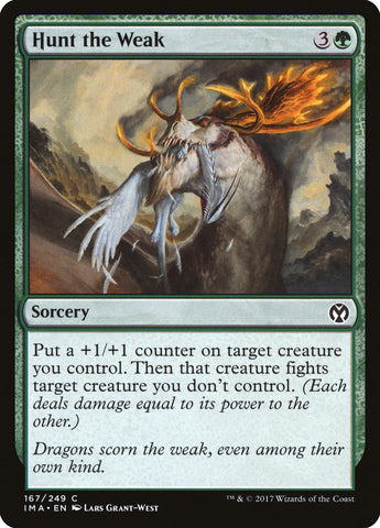 Hunt the Weak [Iconic Masters] - The Mythic Store | 24h Order Processing