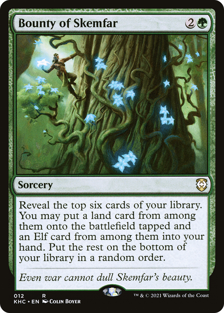 Bounty of Skemfar [Kaldheim Commander] - The Mythic Store | 24h Order Processing