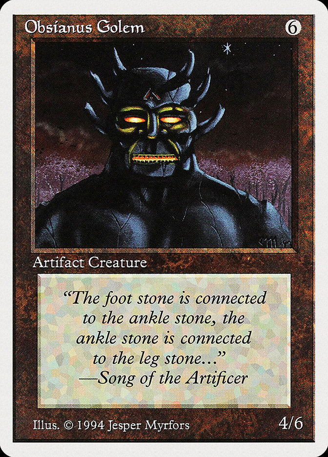 Obsianus Golem [Summer Magic / Edgar] - The Mythic Store | 24h Order Processing