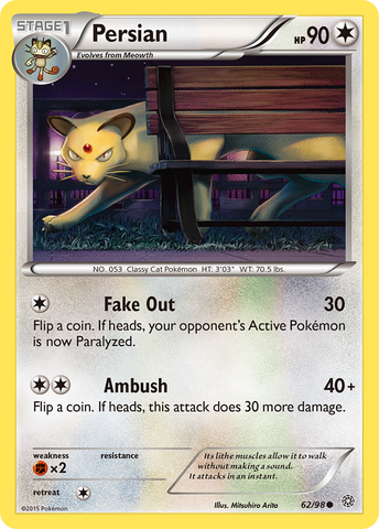 Persian (62/98) [XY: Ancient Origins] - The Mythic Store | 24h Order Processing