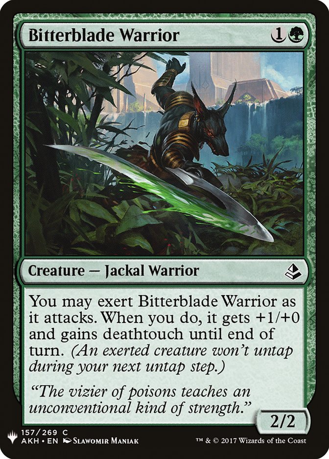 Bitterblade Warrior [Mystery Booster] - The Mythic Store | 24h Order Processing
