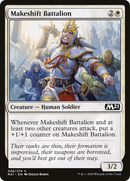 Makeshift Battalion [Core Set 2021] - The Mythic Store | 24h Order Processing