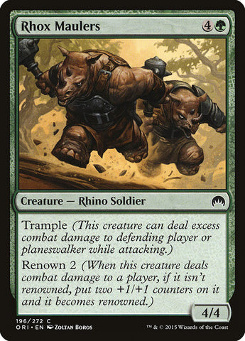 Rhox Maulers [Magic Origins] - The Mythic Store | 24h Order Processing