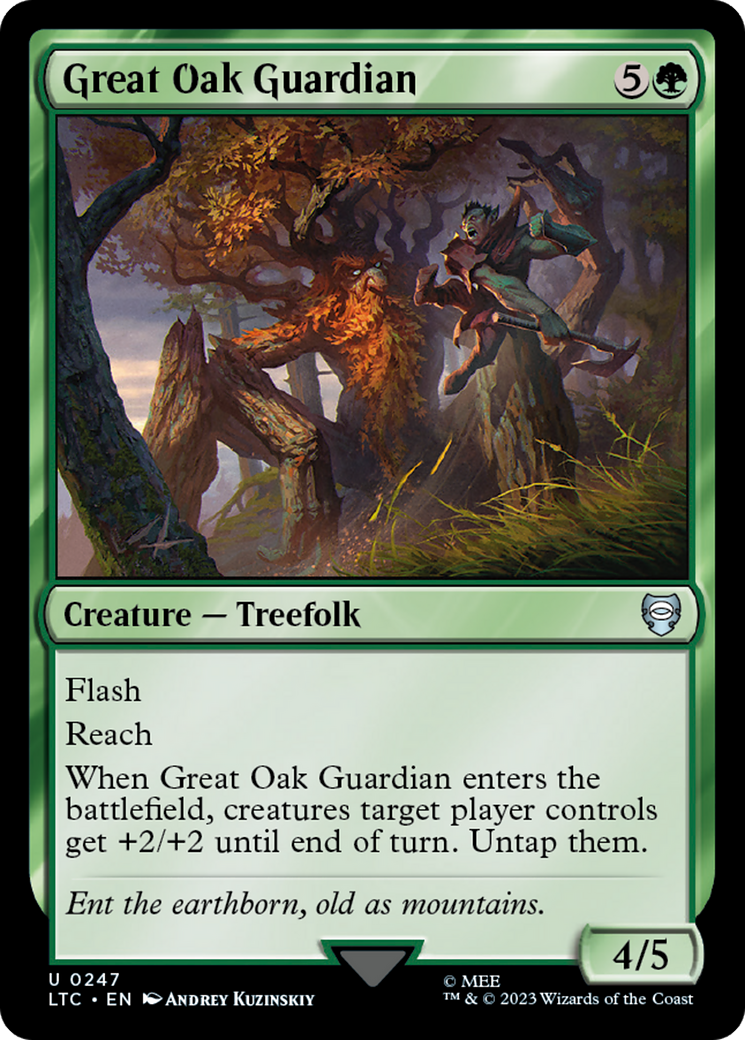 Great Oak Guardian [The Lord of the Rings: Tales of Middle-Earth Commander] - The Mythic Store | 24h Order Processing