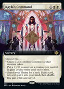 Kayla's Command (Extended Art) [The Brothers' War] - The Mythic Store | 24h Order Processing
