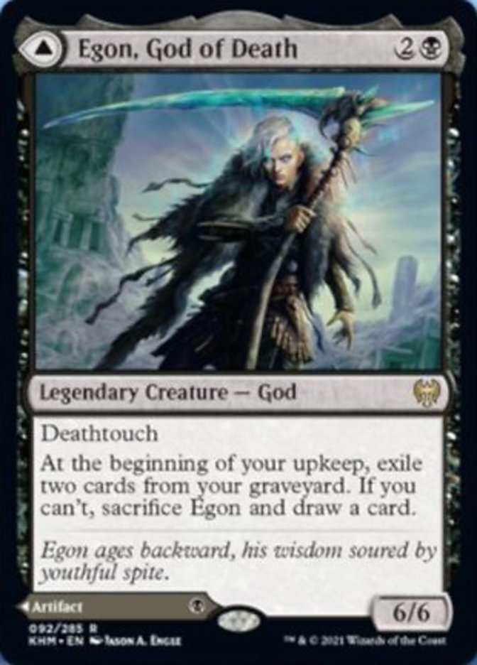 Egon, God of Death // Throne of Death [Kaldheim] - The Mythic Store | 24h Order Processing