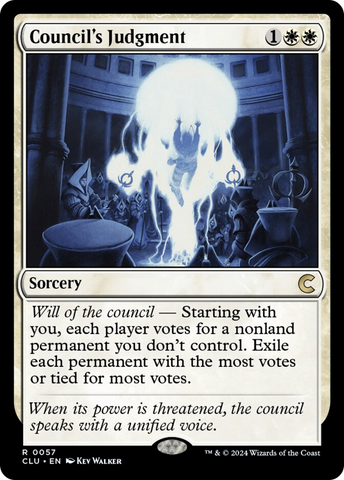 Council's Judgment [Ravnica: Clue Edition] - The Mythic Store | 24h Order Processing