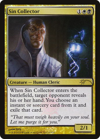 Sin Collector [Friday Night Magic 2013] - The Mythic Store | 24h Order Processing