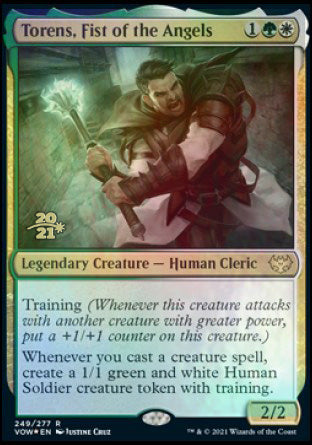 Torens, Fist of the Angels [Innistrad: Crimson Vow Prerelease Promos] - The Mythic Store | 24h Order Processing