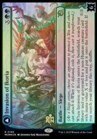 Invasion of Ikoria // Zilortha, Apex of Ikoria [March of the Machine Prerelease Promos] - The Mythic Store | 24h Order Processing