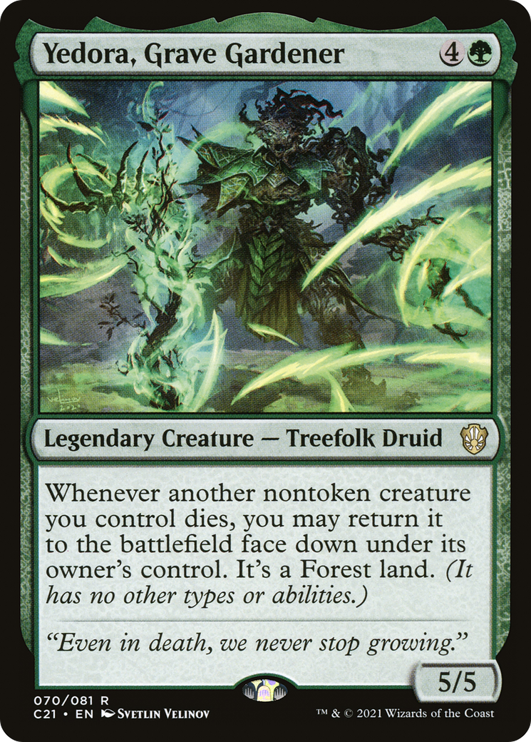 Yedora, Grave Gardener [Commander 2021] - The Mythic Store | 24h Order Processing