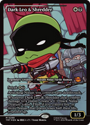 Dark Leo & Shredder (Showcase) [Teenage Mutant Ninja Turtles] - The Mythic Store | 24h Order Processing