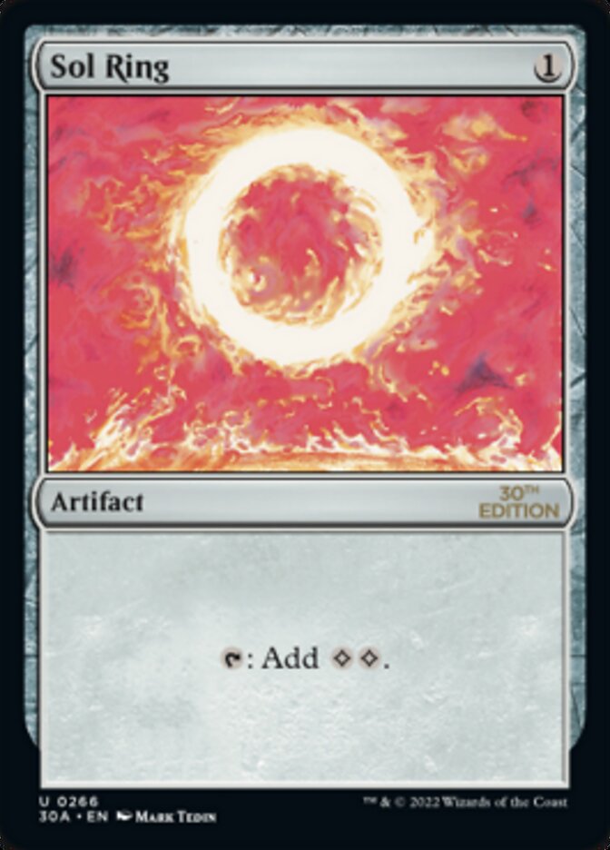 Sol Ring (266) [30th Anniversary Edition] - The Mythic Store | 24h Order Processing
