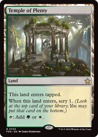 Temple of Plenty [Foundations] - The Mythic Store | 24h Order Processing