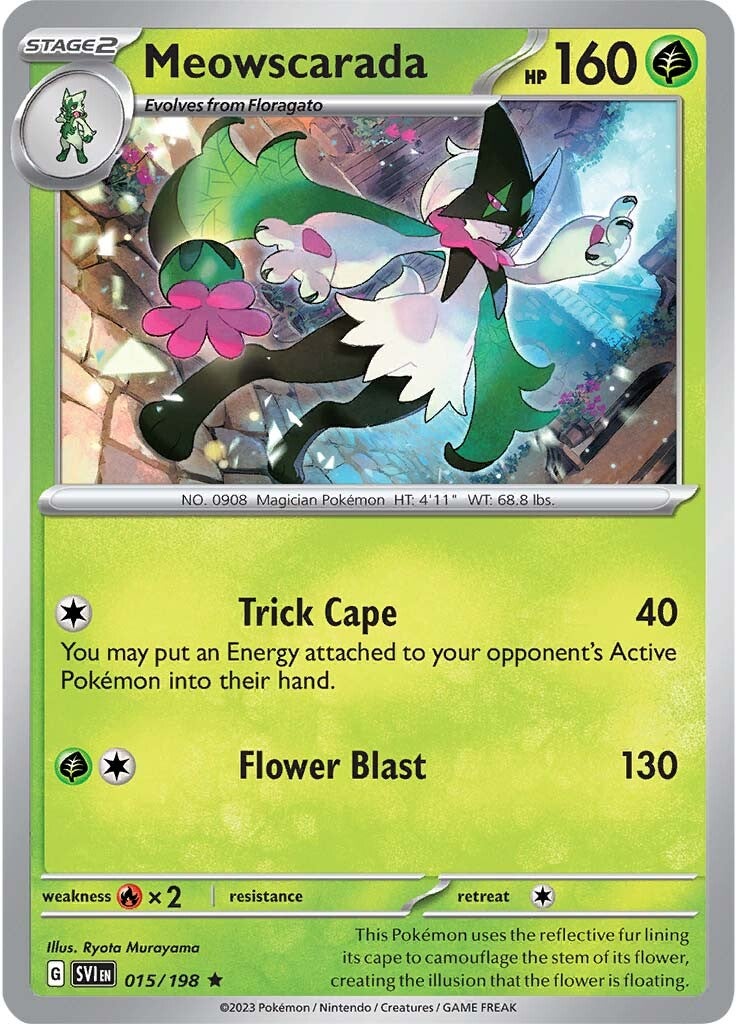 Meowscarada (015/198) [Scarlet & Violet: Base Set] - The Mythic Store | 24h Order Processing