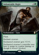 Indomitable Might (Extended Art) [Dungeons & Dragons: Adventures in the Forgotten Realms Commander] - The Mythic Store | 24h Order Processing