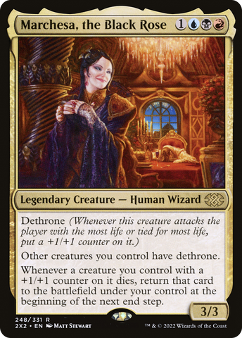 Marchesa, the Black Rose [Double Masters 2022] - The Mythic Store | 24h Order Processing