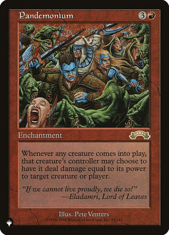 Pandemonium [The List] - The Mythic Store | 24h Order Processing