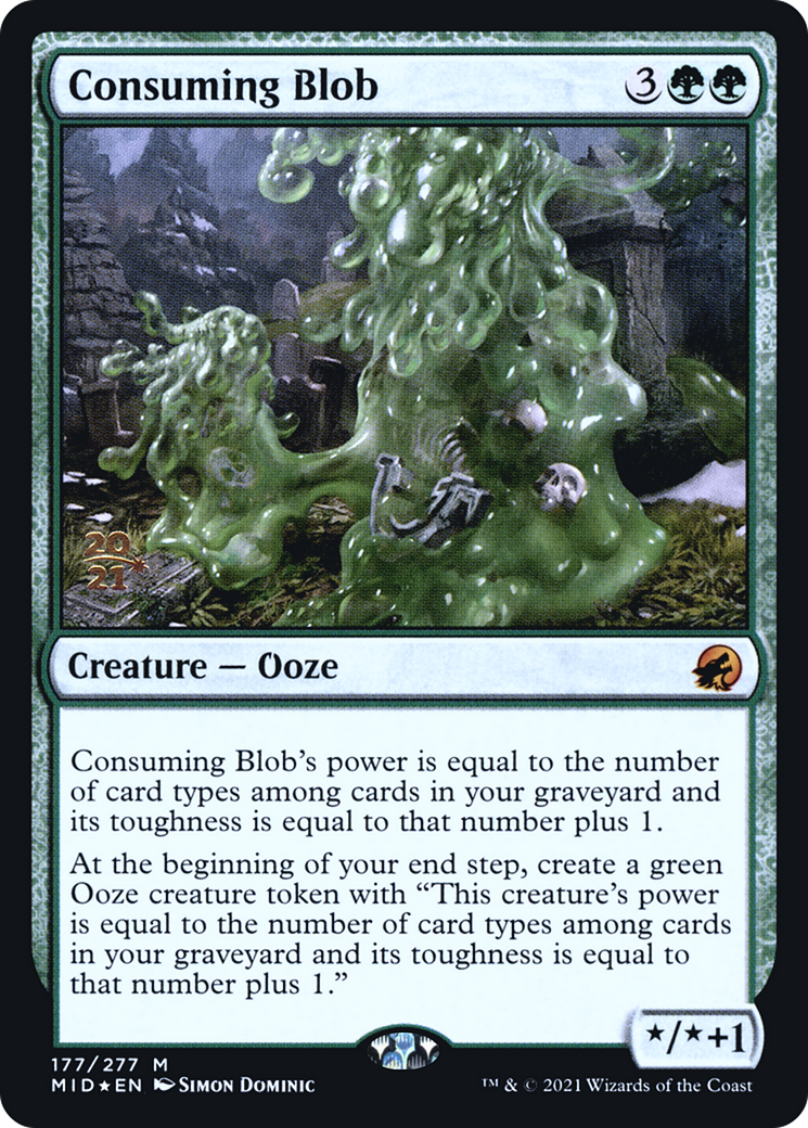 Consuming Blob [Innistrad: Midnight Hunt Prerelease Promos] - The Mythic Store | 24h Order Processing