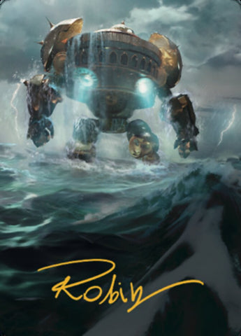 Island Art Card (Gold-Stamped Signature) [The Brothers' War Art Series] - The Mythic Store | 24h Order Processing