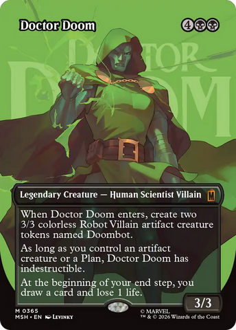 Doctor Doom (Borderless) (365) [Marvel Super Heroes] - The Mythic Store | 24h Order Processing
