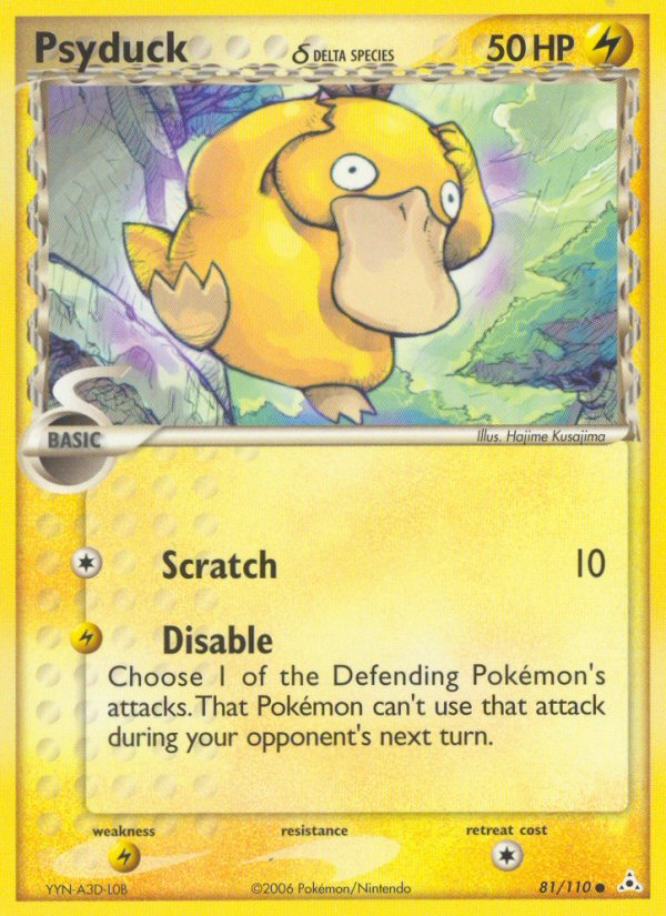 Psyduck (81/110) (Delta Species) [EX: Holon Phantoms] - The Mythic Store | 24h Order Processing