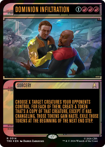 Dominion Infiltration (Showcase) (Surge Foil) [Star Trek] - The Mythic Store | 24h Order Processing